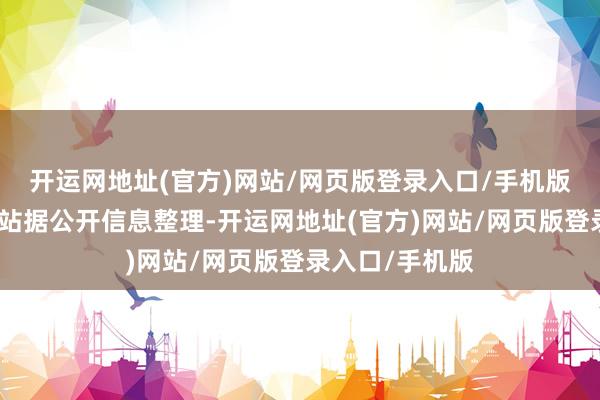 开运网地址(官方)网站/网页版登录入口/手机版以上内容为本站据公开信息整理-开运网地址(官方)网站/网页版登录入口/手机版